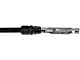 Rear Parking Brake Cable; Passenger Side (12-18 Silverado 3500 HD w/ 6.50-Foot Standard Box)