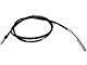 Rear Parking Brake Cable; Passenger Side (12-13 Silverado 3500 HD Cab and Chassis w/o Wide Track Rear Axle)