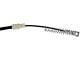 Rear Parking Brake Cable; Passenger Side (12-13 Silverado 3500 HD Cab and Chassis w/o Wide Track Rear Axle)