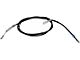 Rear Parking Brake Cable; Passenger Side (12-13 Silverado 3500 HD Cab and Chassis w/ Wide Track Rear Axle)