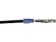 Rear Parking Brake Cable; Passenger Side (12-13 Silverado 3500 HD Cab and Chassis w/ Wide Track Rear Axle)