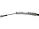 Rear Parking Brake Cable; Passenger Side (12-13 Silverado 3500 HD Cab and Chassis w/ Wide Track Rear Axle)
