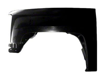 Replacement Aftermarket Fender; Driver Side; Unpainted (15-19 Silverado 3500 HD)