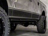 Rocker Armor Kit; Black (20-24 Silverado 3500 HD Crew Cab w/ 6.50-Foot Standard Box)