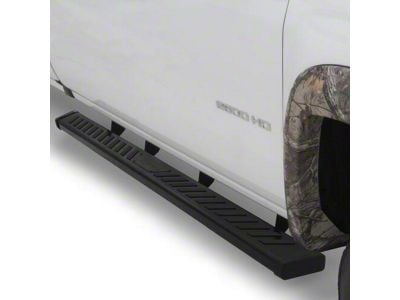 Summit Ridge 2.0 Running Board Mounting Kit; Black (07-19 Silverado 3500 HD Extended/Double Cab)