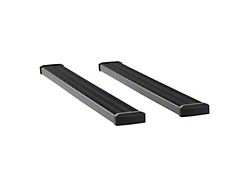 Grip Step 7-Inch Running Boards; Textured Black (15-18 Silverado 3500 HD Double Cab)