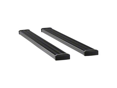 Grip Step 7-Inch Running Boards; Body Mount; Textured Black (07-14 Silverado 3500 HD Crew Cab)