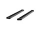 SlimGrip 5-Inch Running Boards; Textured Black (09-19 6.0L Silverado 3500 HD Extended/Double Cab)