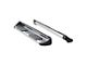 Stainless Side Entry Running Boards without Mounting Brackets; Polished (07-19 6.0L Silverado 3500 HD Crew Cab)