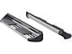 Stainless Side Entry Running Boards; Rocker Mount; Polished (15-18 6.0L Silverado 3500 HD Double Cab)