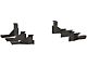 O-Mega II 6-Inch Oval Side Step Bars; Body Mount; Silver (07-13 Silverado 3500 HD Extended Cab)