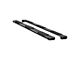 O-Mega II 6-Inch Wheel-to-Wheel Oval Side Step Bars without Mounting Brackets; Textured Black (07-19 6.0L Silverado 3500 HD Extended/Double Cab w/ 8-Foot Long Box; 11-19 6.0L Silverado 3500 HD w/ 6.50-Foot Standard Box)