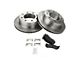 Semi-Metallic 8-Lug Brake Rotor and Pad Kit; Rear (07-10 Silverado 3500 HD)