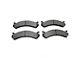 Semi-Metallic Brake Pads; Front Pair (07-10 Silverado 3500 HD)