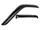 Tape-Onz Sidewind Deflectors; Front and Rear; Smoke (07-13 Silverado 3500 HD Extended Cab)