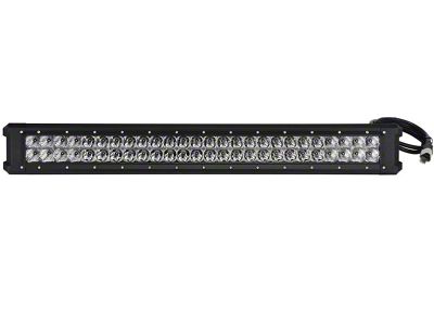 Westin Sportsman X Grille Guard 26-Inch Double Row LED Light Bar Kit; Black (20-23 Silverado 3500 HD)