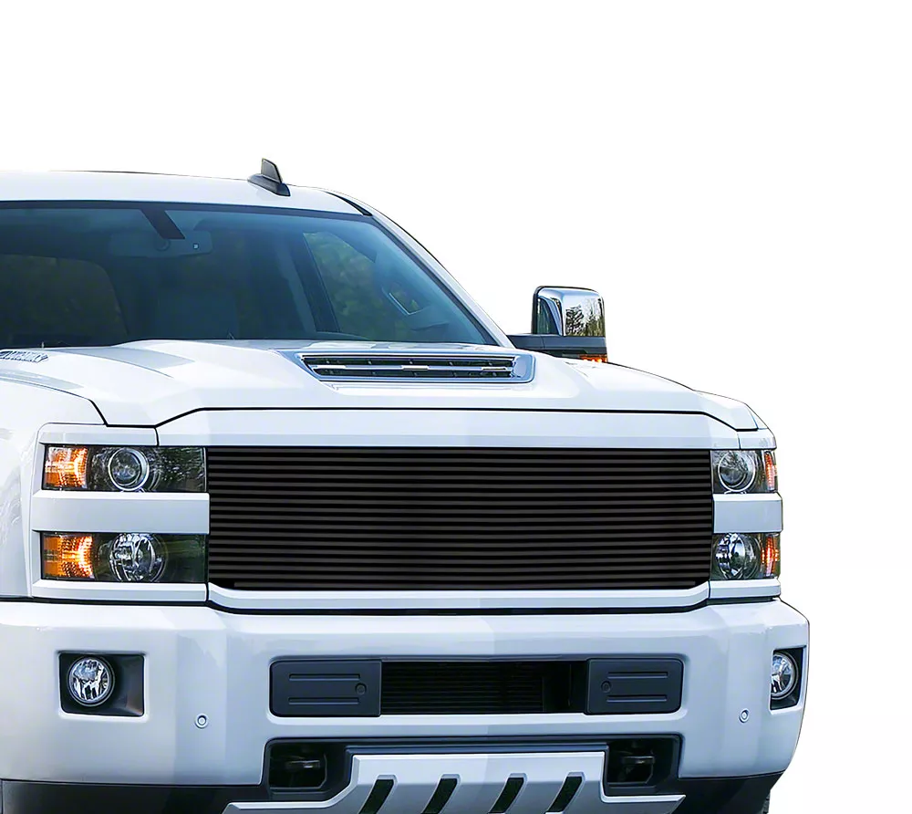 Silverado 3500 Stainless Steel Billet Upper Replacement Grille