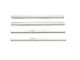 Putco Stainless Steel Door Sills with Chevrolet Logo (15-19 Silverado 3500 HD Regular Cab)