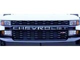 Putco Stainless Steel Grille Insert Letters (20-24 Silverado 3500 HD)