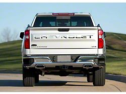 Putco Stainless Steel Tailgate Insert Letters (20-24 Silverado 3500 HD)