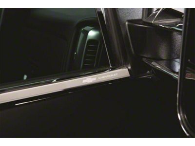 Putco Stainless Steel Window Trim (15-19 Silverado 3500 HD Regular Cab)