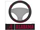 Steering Wheel Cover with University of Alabama Logo; Black (Universal; Some Adaptation May Be Required)