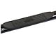 Platinum 4-Inch Oval Side Step Bars; Black (07-14 Silverado 3500 HD Regular Cab)