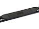 Platinum 4-Inch Oval Side Step Bars; Black (07-14 Silverado 3500 HD Extended Cab)