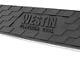 Platinum 4-Inch Oval Side Step Bars; Black (07-14 Silverado 3500 HD Crew Cab)