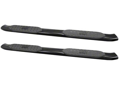 Westin Pro Traxx 5-Inch Oval Side Step Bars; Black (11-14 6.0L Silverado 3500 HD Crew Cab)