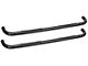 E-Series 3-Inch Nerf Side Step Bars; Black (07-14 Silverado 3500 HD Extended Cab)