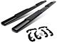 5-Inch Nerf Side Step Bars; Black (20-25 Silverado 3500 HD Double Cab)