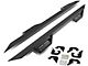 Drop Step Side Step Bars; Textured Black (07-19 Silverado 3500 HD Extended/Double Cab