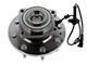 Supreme Front Wheel Bearing and Hub Assembly (11-19 4WD Silverado 3500 HD SRW)