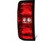 Tail Light; Chrome Housing; Red Lens; Driver Side (15-19 Silverado 3500 HD w/o Factory LED Tail Lights)