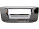 Tailgate Handle Bezel; All Chrome; Without Keyhole (07-14 Silverado 3500 HD)