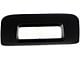 Tailgate Handle Bezel; Smooth Black; Without Keyhole (07-14 Silverado 3500 HD)