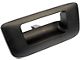 Tailgate Handle Bezel; Textured Black; Without Keyhole (07-14 Silverado 3500 HD)