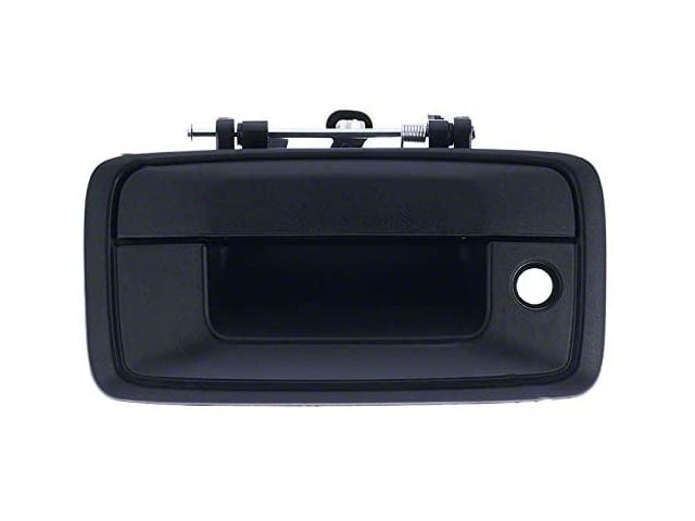 Tailgate Handle; Black; Without Backup Camera (16-19 Silverado 3500 HD)