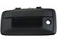 Tailgate Handle; Textured Black; With Keyhole; Without Backup Camera (15-19 Silverado 3500 HD)
