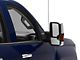 Powered Heated Towing Mirrors with Amber Turn Signals; Chrome (15-19 Silverado 3500 HD)