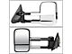 Towing Mirror; Powered; Heated; Chrome; Pair (14-17 Silverado 3500 HD)