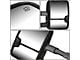 Powered Heated Towing Mirrors with Smoked LED Turn Signals; Chrome (07-14 Silverado 3500 HD)