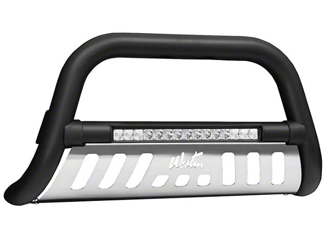 Ultimate LED Bull Bar; Textured Black (20-24 Silverado 3500 HD)