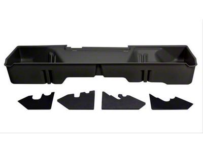 Underseat Storage; Dark Gray (07-14 Silverado 3500 HD Extended Cab)