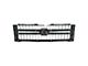 Upper Replacement Grille; Chrome and Black (07-10 Silverado 3500 HD)