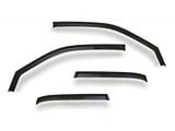 Ventgard Window Deflectors; Smoked; Front and Rear (07-14 Silverado 3500 HD Crew Cab)