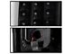 Version 2 Light Bar LED Tail Lights; Black Housing; Clear Lens (07-14 Silverado 3500 HD)