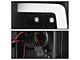 Version 3 Light Bar LED Tail Lights; Black Housing; Clear Lens (07-14 Silverado 3500 HD)