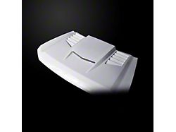 VIP Style Ram Air Hood; Unpainted (20-24 Silverado 3500 HD)